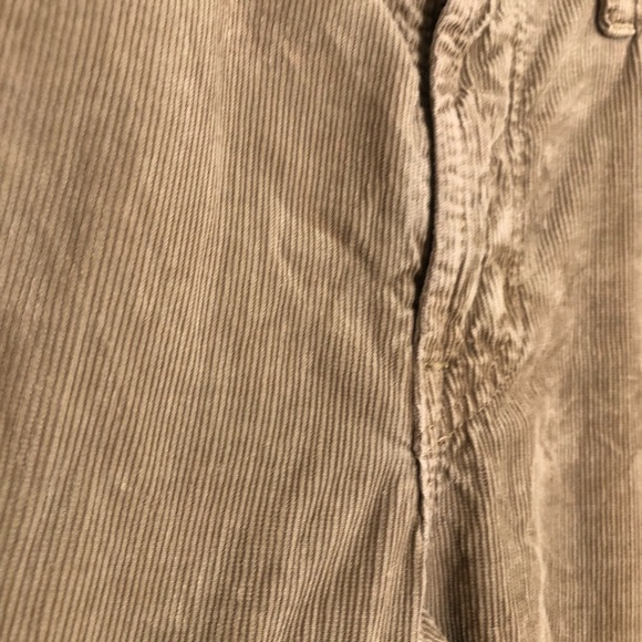 AG Adriano Goldschmied The Protege straight leg khaki corduroy pants 32 Short - Picture 12 of 15